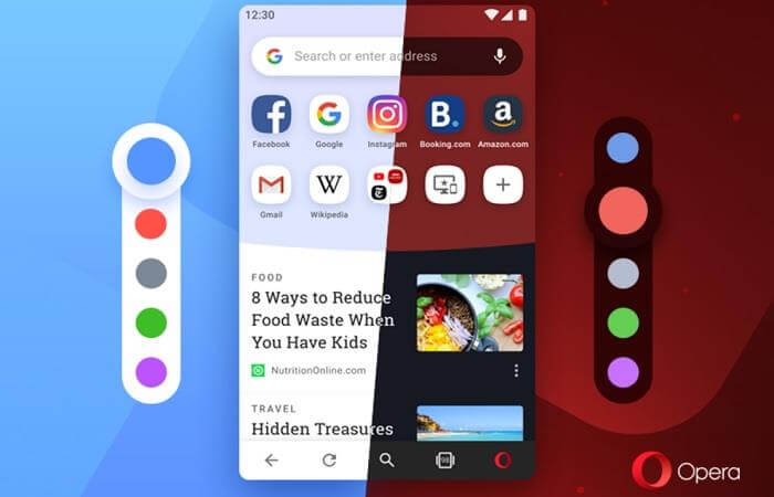 Обновился дизайн Opera для Android